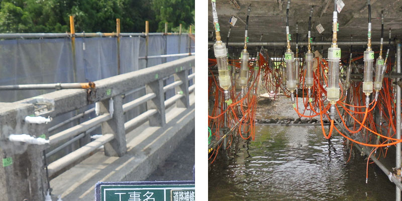コンクリート橋の防水措置