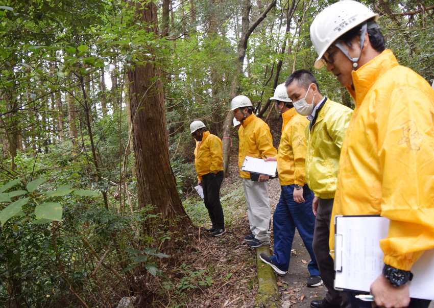 不法投棄合同パト/根絶目指し、協力を