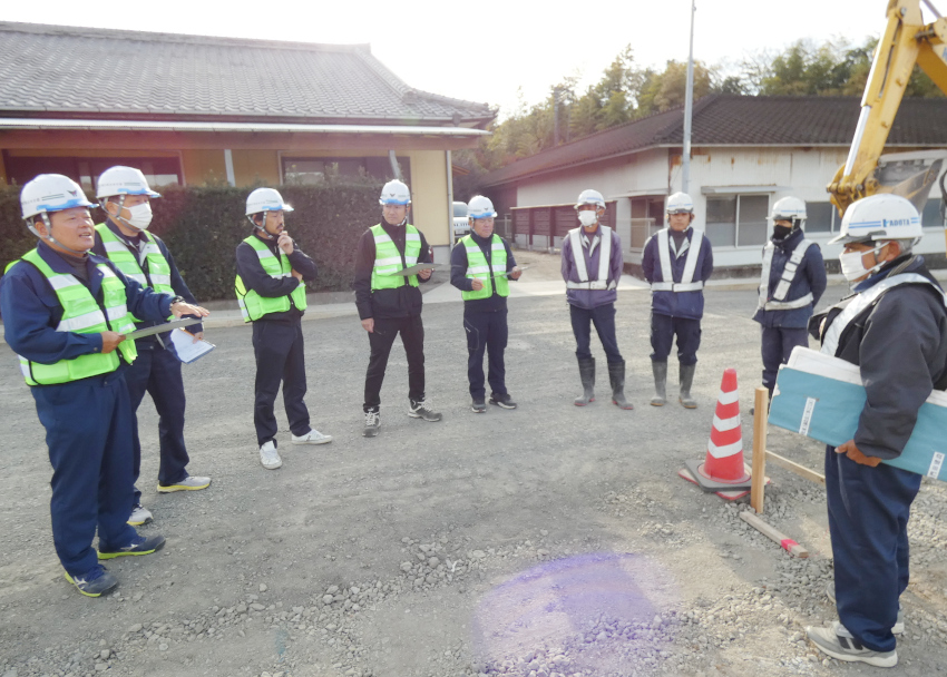 建協出水支部パト/第三者災害の防止を