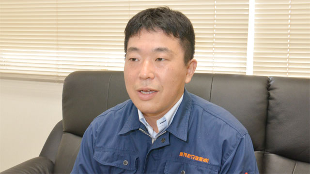鹿児島ハマ産業　大竹山 靖浩 氏