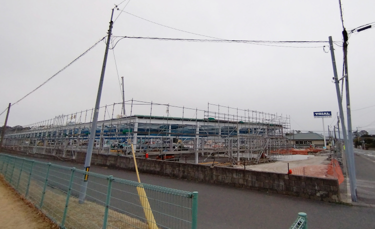 民間工事・鹿屋市に大型ディスカウント