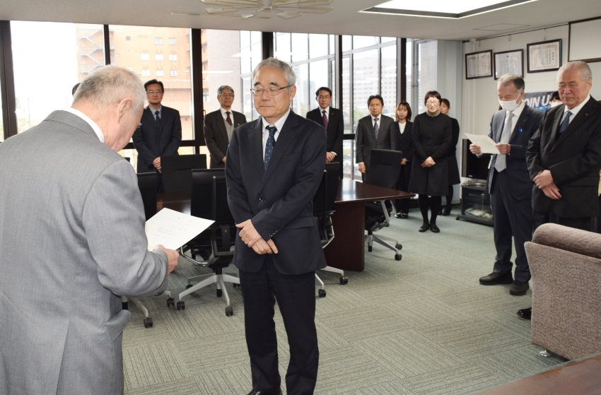 県建設業協会人事異動