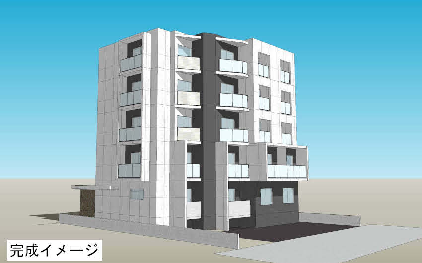 民間工事・南郡元に賃貸マンション