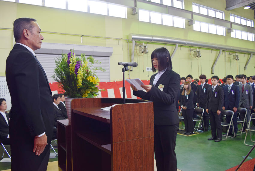 鹿児島工学院専門学校入学式