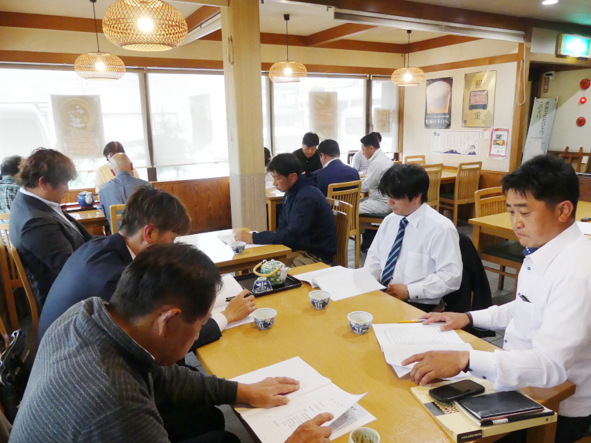 県板金塗装工協組日置・串木野支部総会