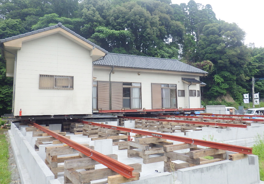 薩摩川内市で自治会館を移設