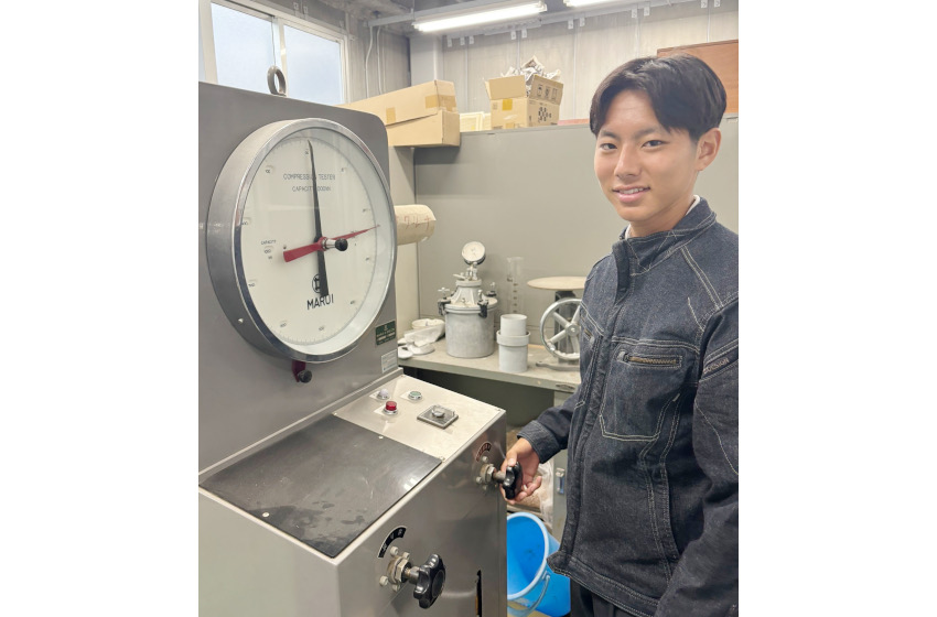 輝け若人／鹿児島実業高校　総合学科環境土木系列　３年　盛山　勝一朗さん／父のように
