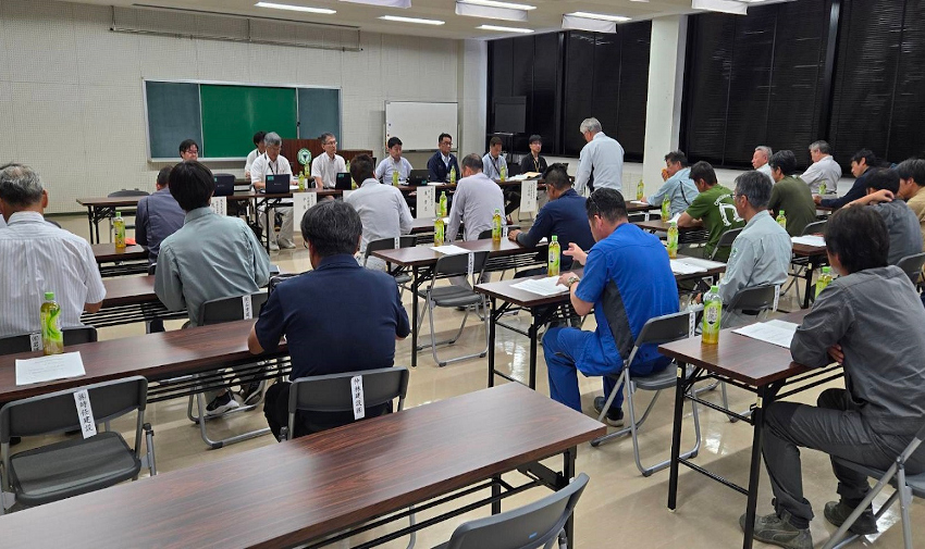 建協種子島支部×熊毛支庁建設部 意見交換