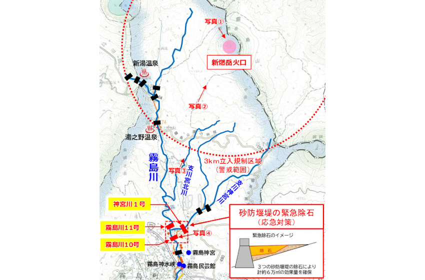 県、新燃岳噴火で緊急対策
