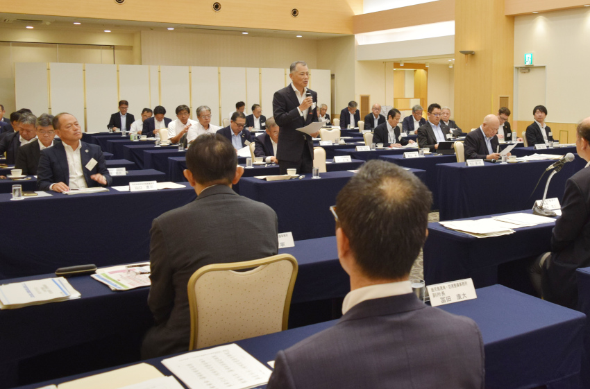 県港湾漁港建設業協会　九州地整と意見交換