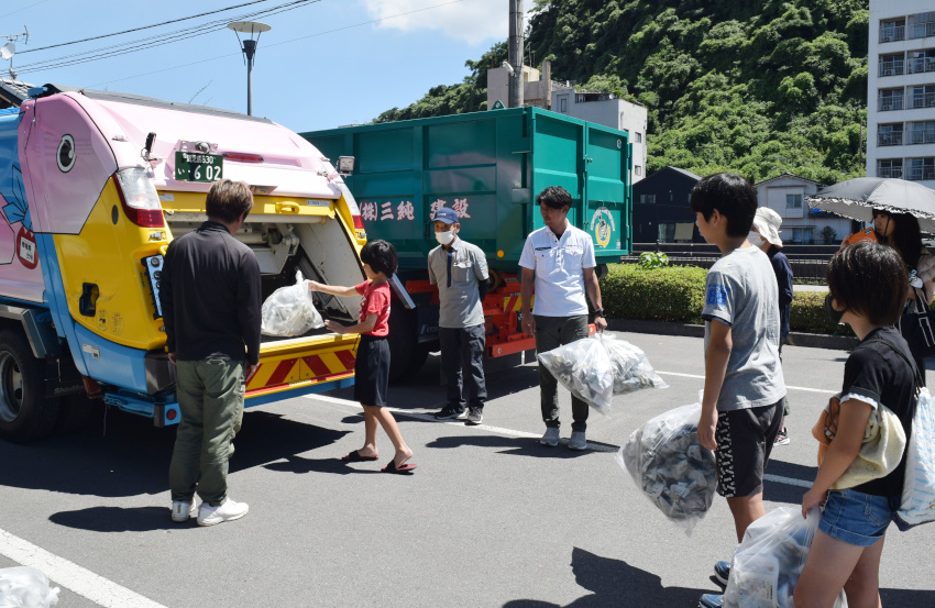 県産資循環協青年部協が出前講座