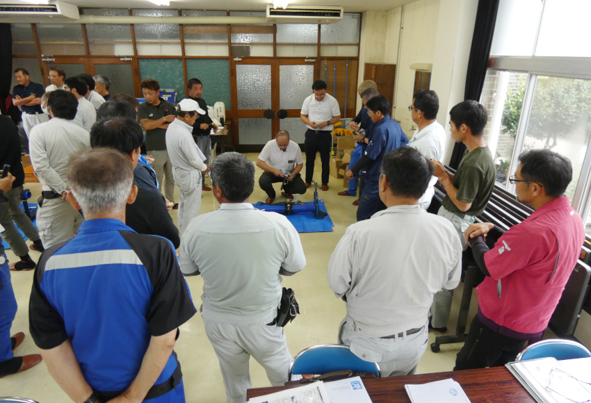 上水道・給水装置で技術講習／施工留意点学ぶ／出水管工事協組