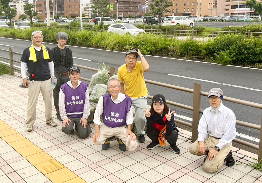 地域貢献活動／鴨池みちがえる隊