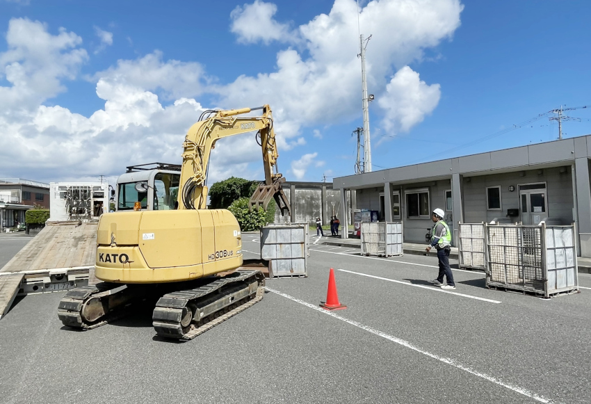 総合防災訓練に参加