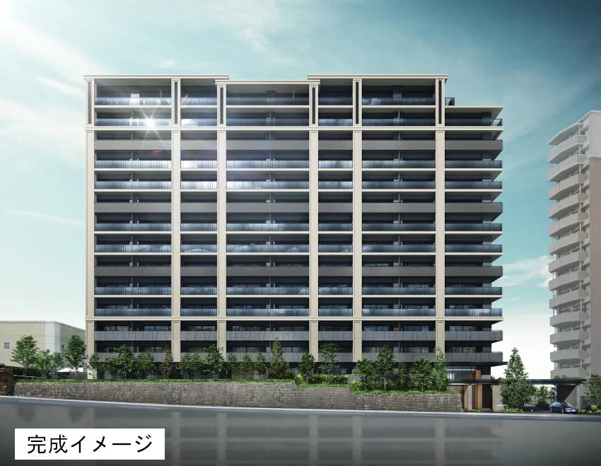 民間工事・ブランシエラ南洲門前通り／松原町にモデルルーム／長谷工不動産等