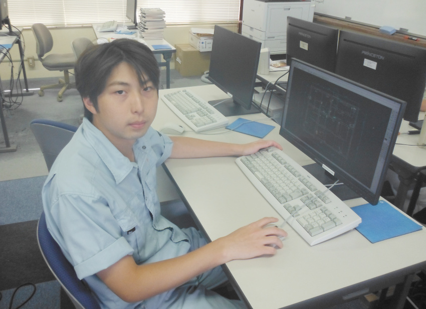 輝け若人／鹿屋高等技術専門校　電気設備科２年　神野　天杜（てんと）さん／「学校で得た大きな学び」