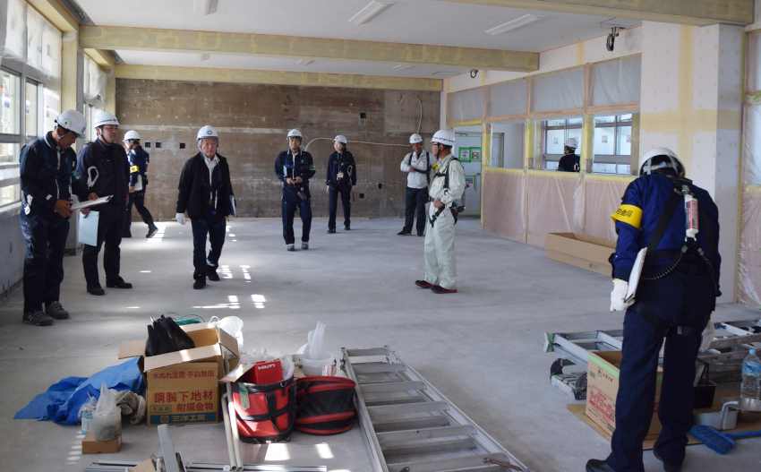 県建築協会合同安全パト