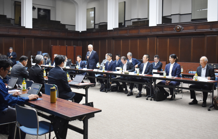 県測協×鹿児島市　意見交換／災害業務など新規に／対応時の協力を