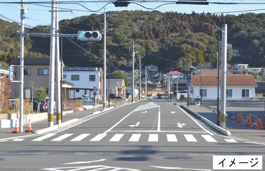 日置市　湯之元駅周辺区画整理／来年度は宅地や道路新設／２４年度末で進捗６２％