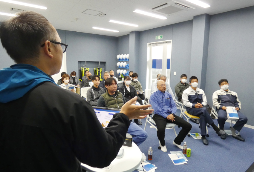 生産性向上・省力化へ研修／目指せ！現場効率化／県、建協