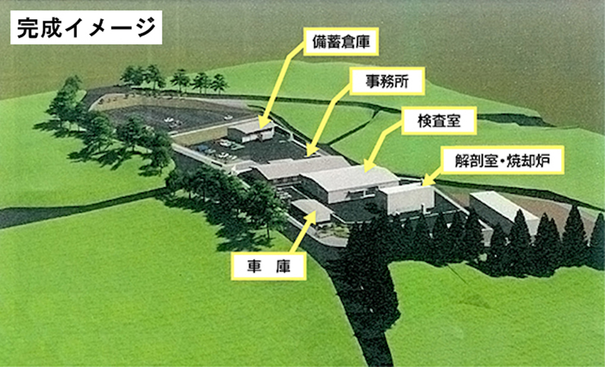 県、姶良家畜保健衛生所新築