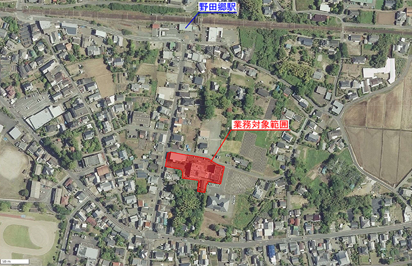 出水市野田地域 屋根付き広場整備