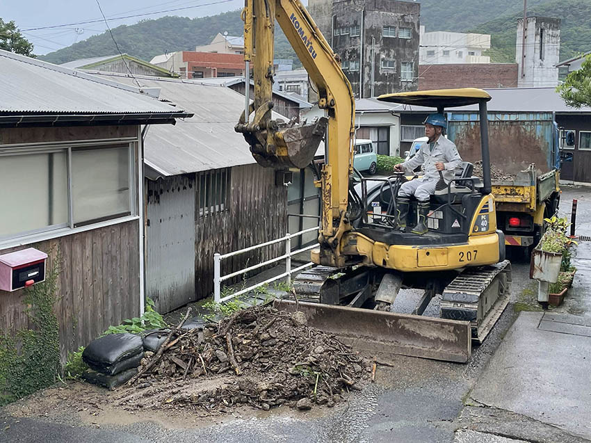 奄美で記録的大雨