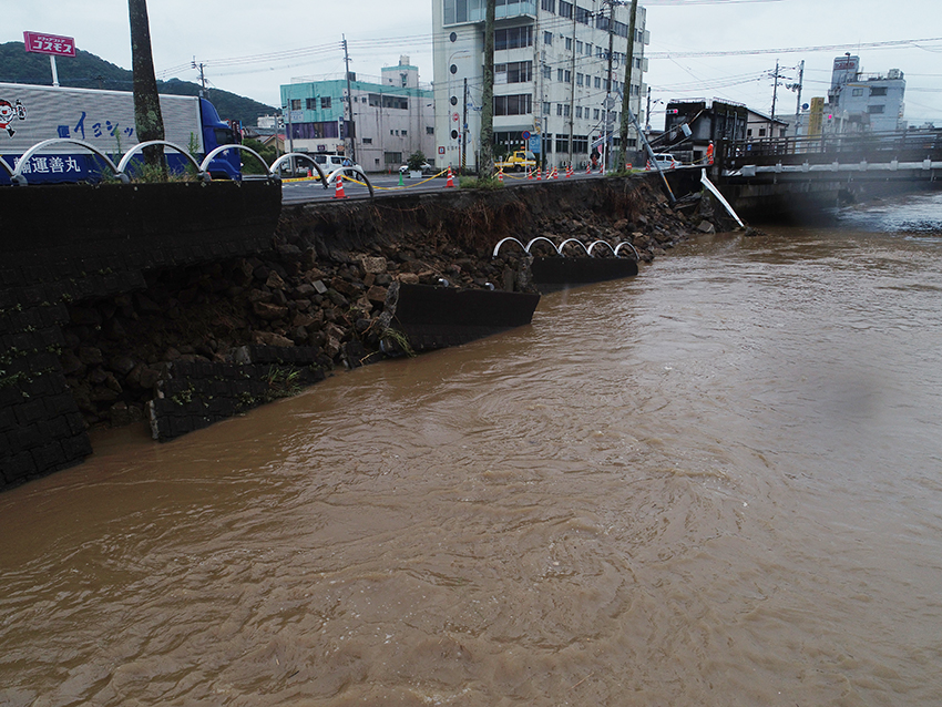 姶良市、霧島市　記録的大雨で甚大な被害