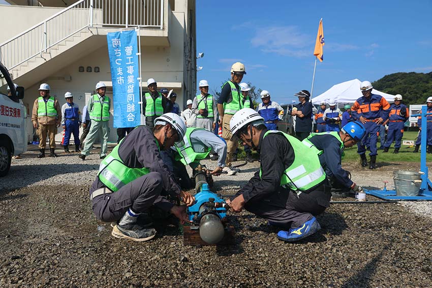 南さつま市総合防災訓練