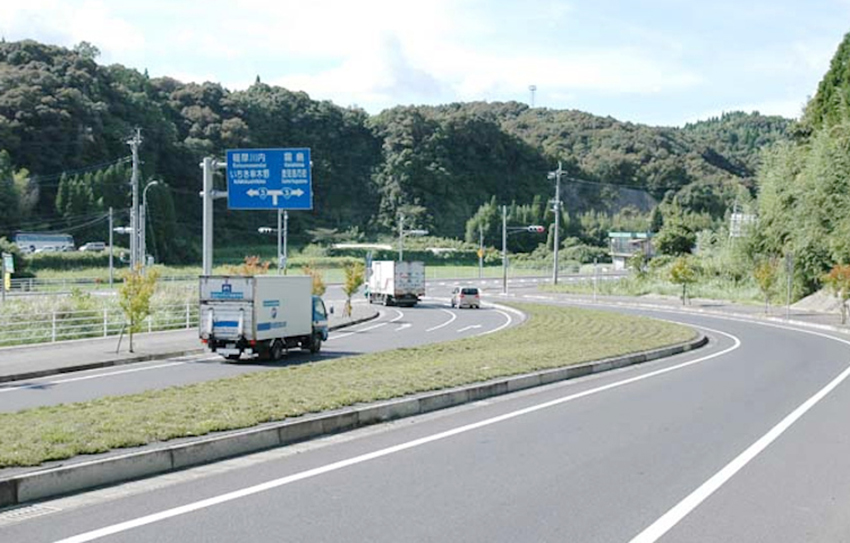 県、国道３２８号小山田ＢＰ