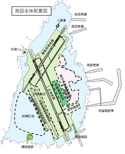 島嶼防衛強化で基地整備