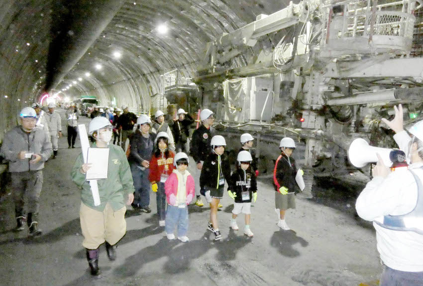 大規模工事の最前を体験