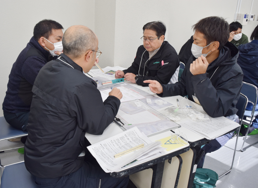 仮設住宅配置等訓練/住居の迅速な供給に/県木推協