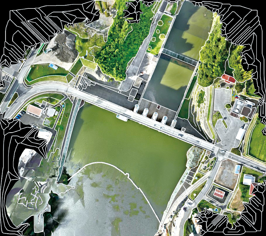 スマホ1台で変換/自動でDWG図面/LRTK