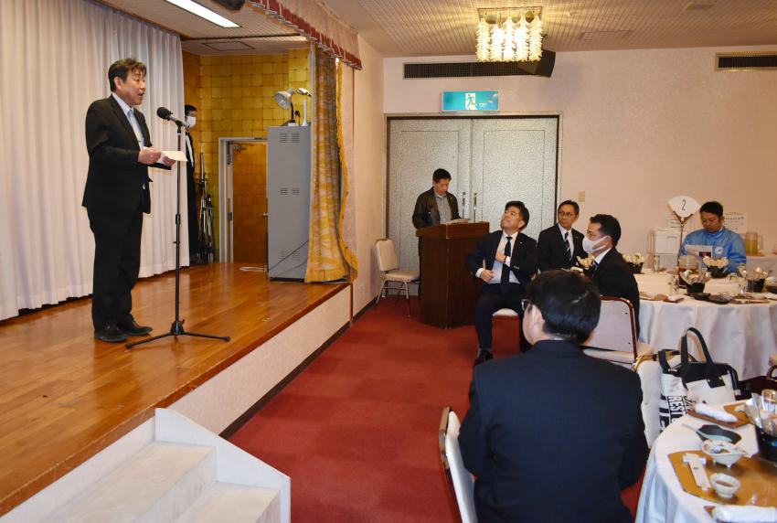 県広告協会新年会/80周年節目で一丸