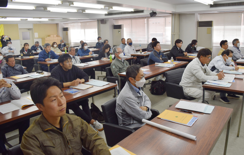 無災害運動月間説明会/事例から学ぶ/建災防建築分会