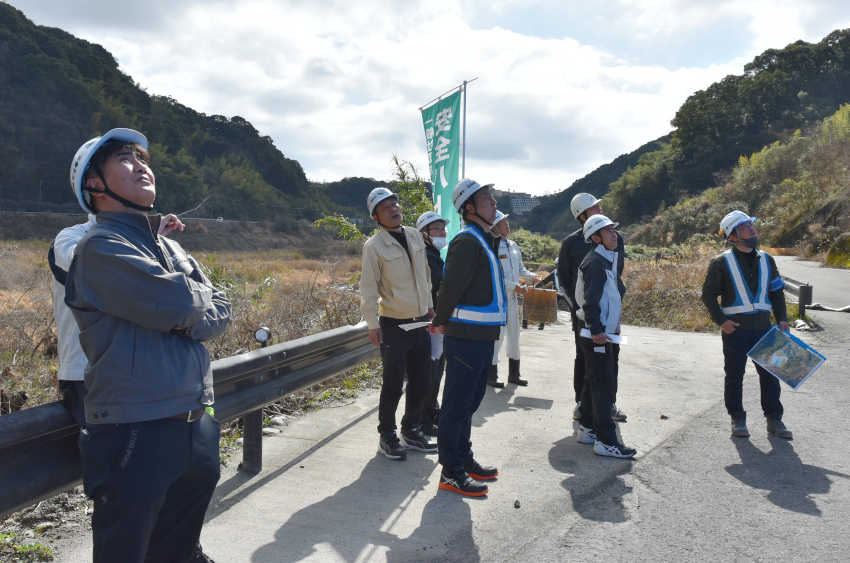 法面防災協会安全パト/安全意識高揚へ