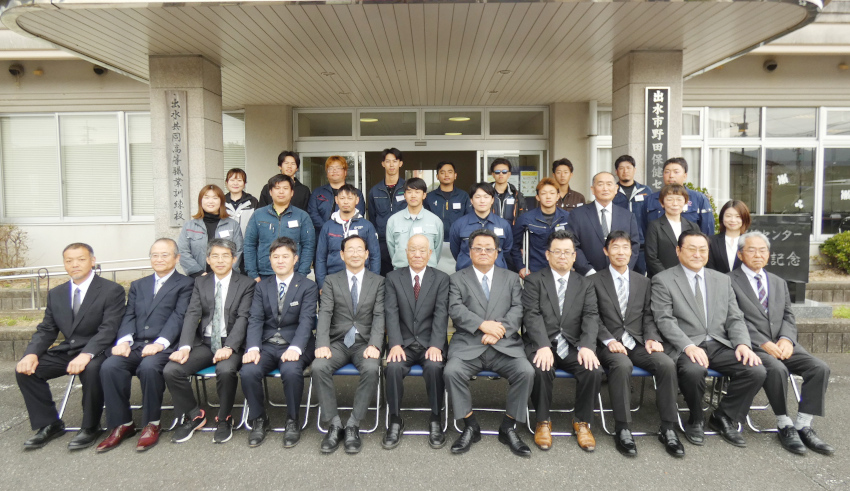 出水訓練校で修了・入校式/情熱持って成長を