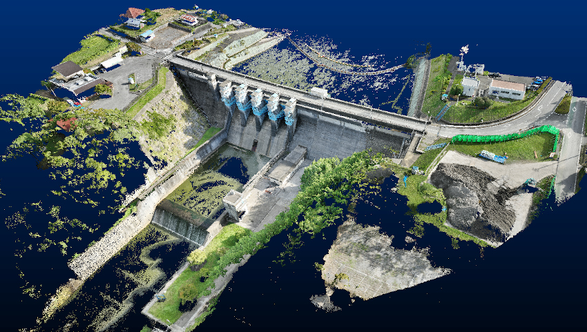 ＬＲＴＫドローン／大規模点群／生成等を実現／レフィクシア