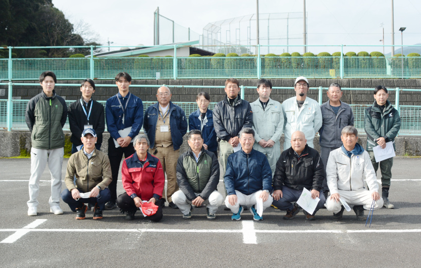 産資循環協南薩支部等／不法投棄防止パト／改修作業し景観保全