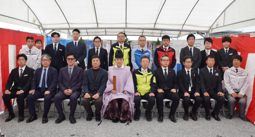 民間工事・鹿児島市で倉庫新築　外薗グループ／Ｓ造１Ｆ１６４３㎡　地域物流に寄与／設計施工は大和ハウス