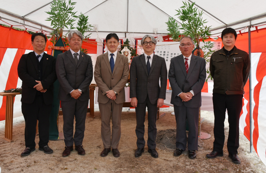 中央ロード工業新社屋／７月の完成目指す