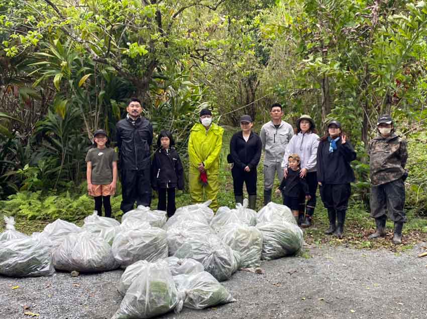 一村終焉の家で外来駆除/親子勉強会も併催/グリーンテック