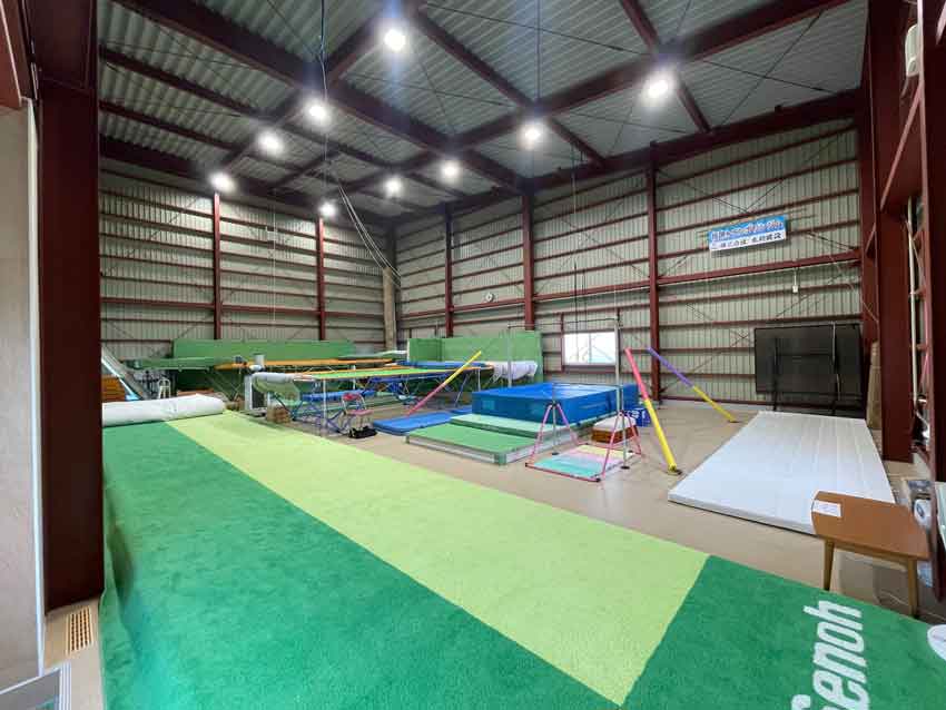 指宿市にトランポリンジム誕生/代表は丸新建設・葛迫さん/オリンピック選手を