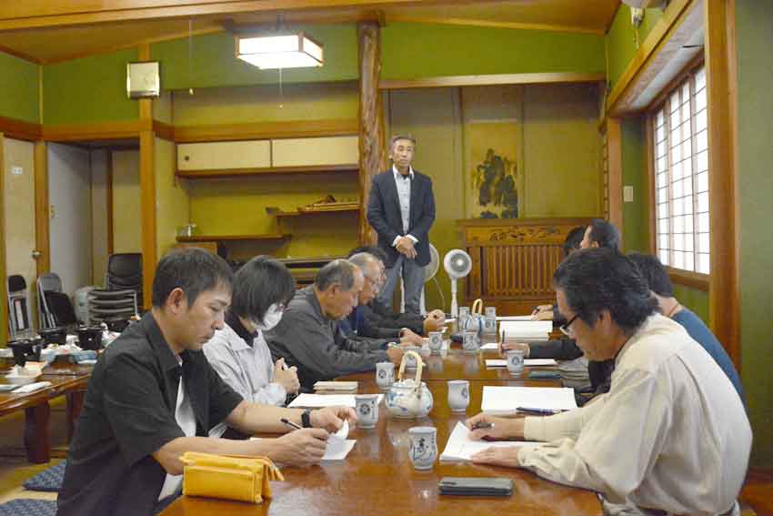 頴娃町建設業組合 総会/倉村組合長続投/地域のため心一つ