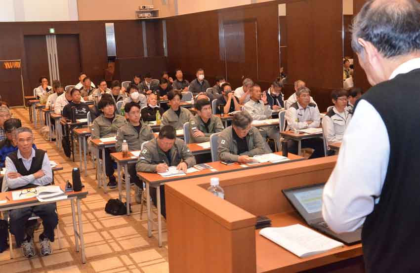 鹿児島市で春期セミナー／問われる生コン打設／県森林土木協会