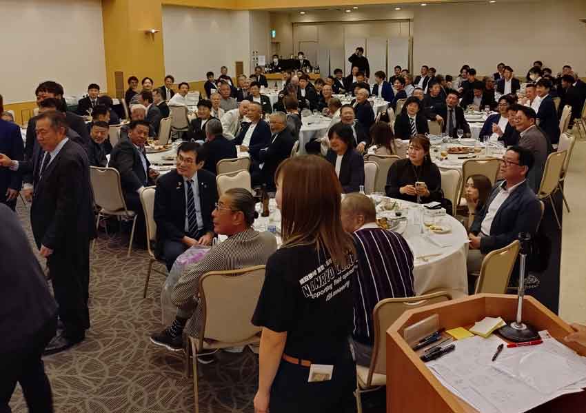 創立１５周年記念式典／協力会社の支援に感謝／ナンリョウ