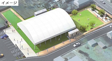 出水市　野田地域活性化施設／建築Ａ～Ｂ　２社か３社ＪＶ／近日中に電気、機械も　総事業費５．５億