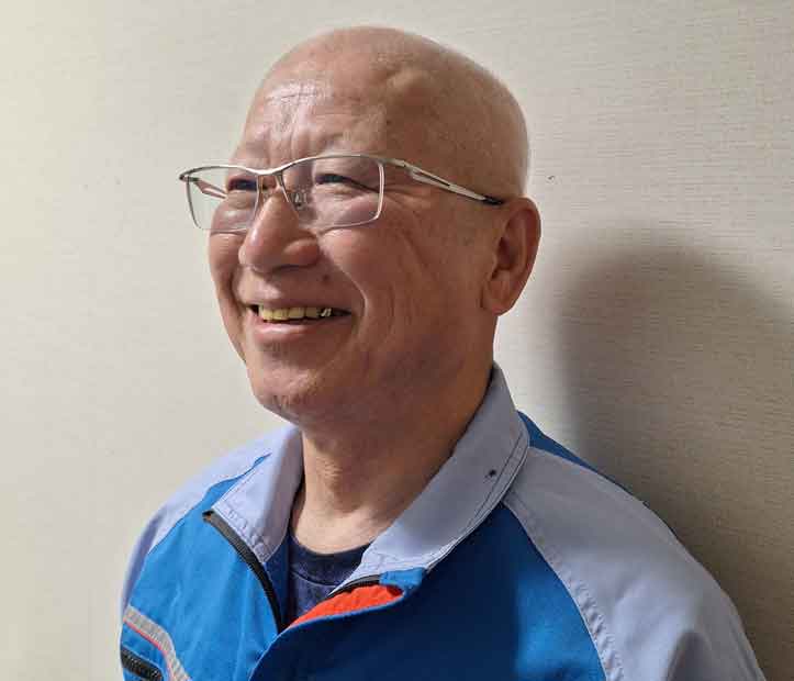 春の叙勲～受章の喜びを語る～　／瑞宝単光章　上川畑　稔氏（外薗運輸機工　移動式クレーン運転士）／稀有な受章「会社に感謝」