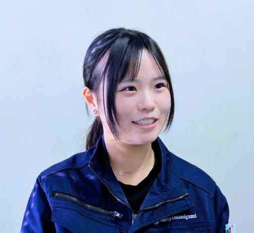 県内版　現場を支える主役たち～建設ディレクター導入事例～②／森山（清）組　若松美咲さん／日々学び、経験楽しむ